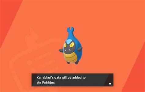 How To Get Karrablast And Evolve It In Pokémon Sword And Shield Gamepur
