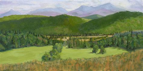 Adirondack Mountains Painting By Robert P Hedden Fine Art America