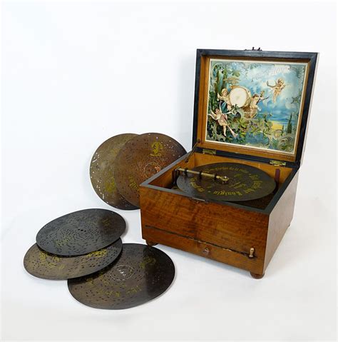 William tell overture, 1880 forte music box: Beautiful Music Boxes | Details about Beautiful Antique German Polyphon Music Box with 6 Discs ...