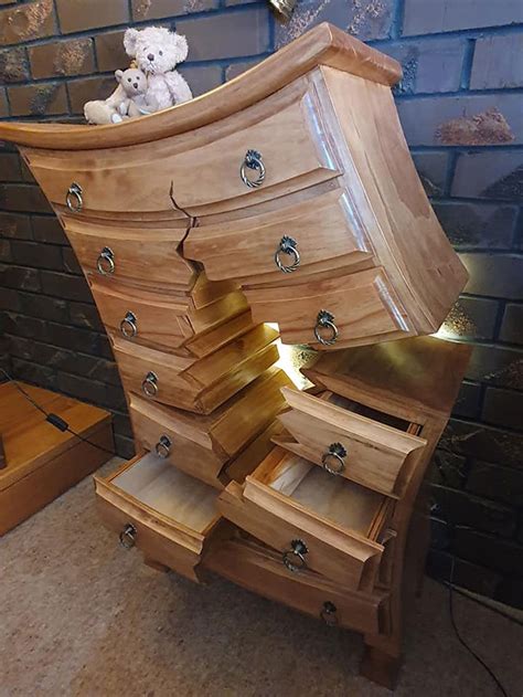 This Furniture Created By A New Zealand Woodworker Looks Like Its