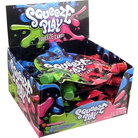 Squeeze Play Squeeze Candy 21 Ounce 12 Count Mad Al Candy