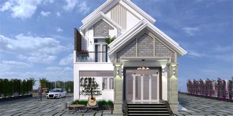 Exterior House Design 3d Model Exterior Animated Cgtrader