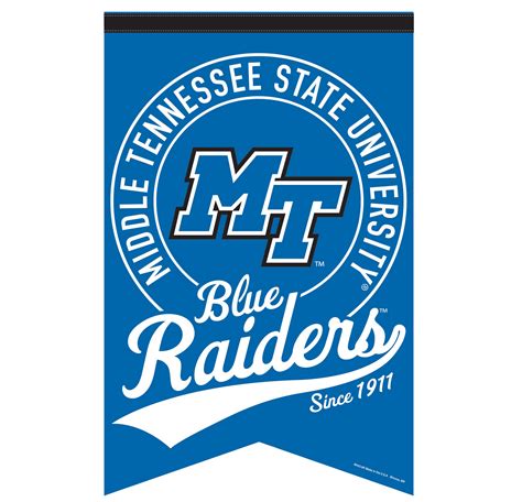 Textbook Brokers Mtsu Middle Tennessee Blue Raiders Since 1911 17x26