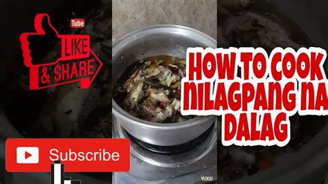How To Cook Nilagpang Na Turagsoy O Dalag Youtube