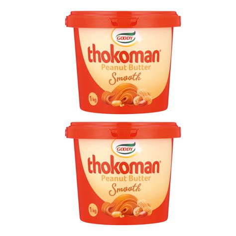 2 X Thokoman Peanut Butter 1kg Shop Today Get It Tomorrow