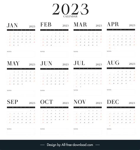 Single Page Calendar Vectors Free Download Graphic Art Designs