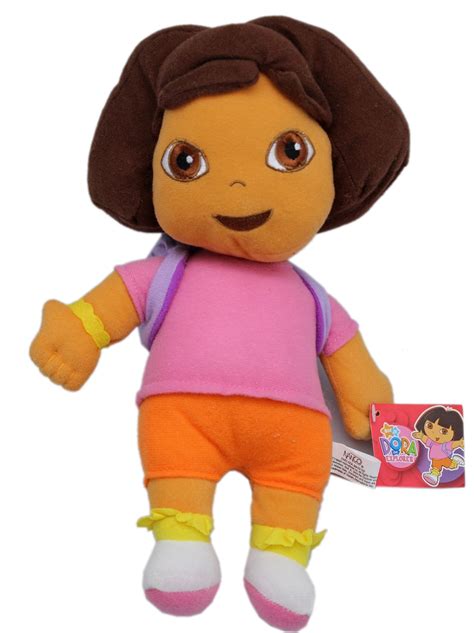 Nick Jr S Dora The Explorer Small Size Dora Plush Toy In Walmart Com