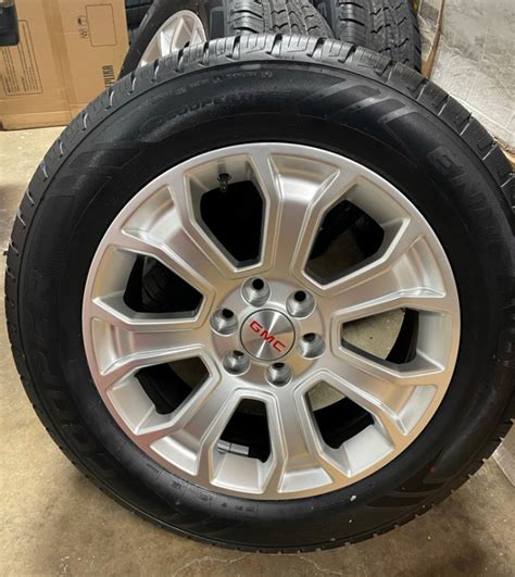 2022 Chevy Tahoe Gmc Yukon Silver Wheels And Cooper All Seas Tires