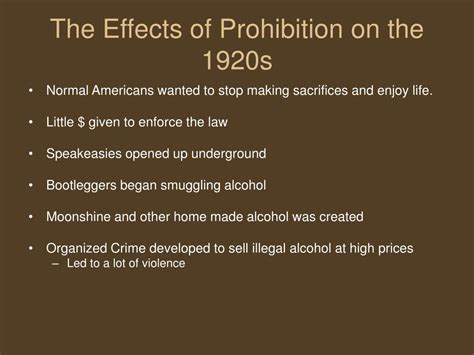 Ppt Prohibition Powerpoint Presentation Free Download Id2746452