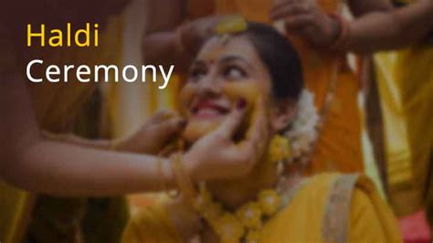 Haldi Ceremony Significance Of The Haldi Ceremony Rituals At Indian Weddings