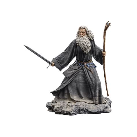 The Lord Of The Rings Gandalf 110th Scale Statue By Iron Studios