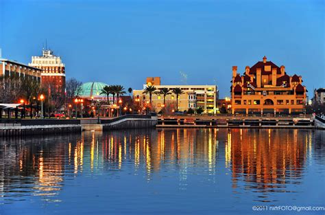 Downtown Stockton 3 This Image Was Shot During Sunset Alo Flickr