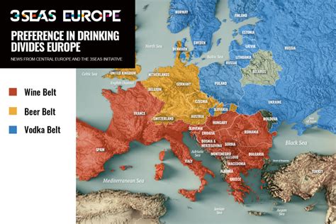 Can Europe Be Divided Into Wine Beer And Vodka Regions 3 Seas Europe