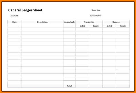 What Is A Sales And Purchase Ledger Template Free Sample Example