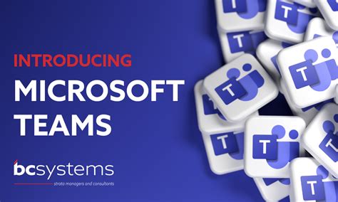Introducing Microsoft Teams Bcsystems Strata Managers