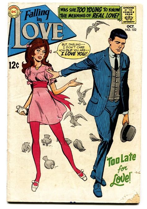 Falling In Love 102 1968 Dc Romance Comics Fashion Iss Gvg Comic