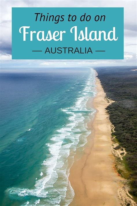 The top cheap things to do. 12 things to do on Fraser Island