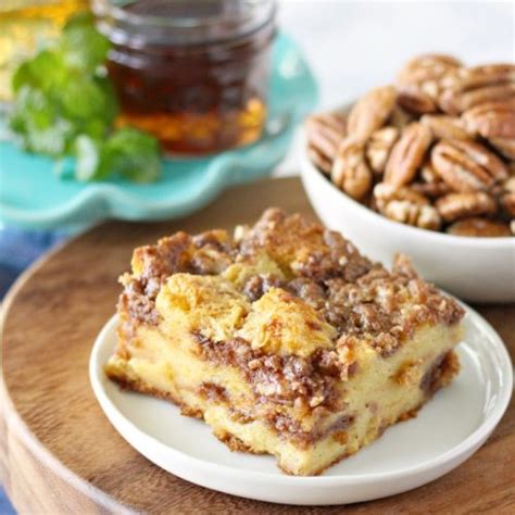Bourbon Pecan French Toast Casserole Love And Confections
