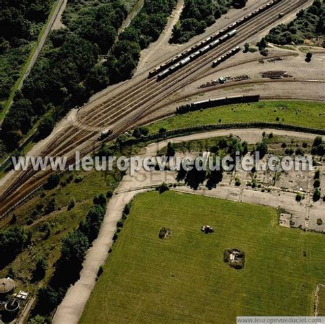 Photos Aériennes De Lacq 64170 La Voie Ferrée Pyrénées Atlantiques Aquitaine France L