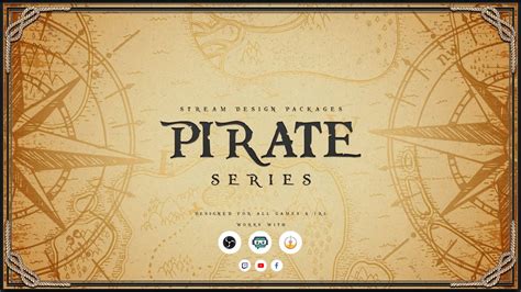 Own3dtv Animated Pirate Overlay Package Twitchyoutubefacebookco