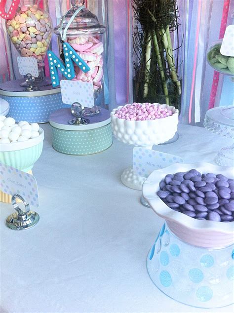 Polka Dots And Pastels Birthday Party Ideas Photo 14 Of 15 Catch My Party