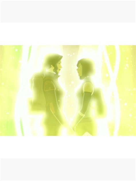 Legend Of Korra Asami And Korra Poster For Sale By Cassidycreates Redbubble