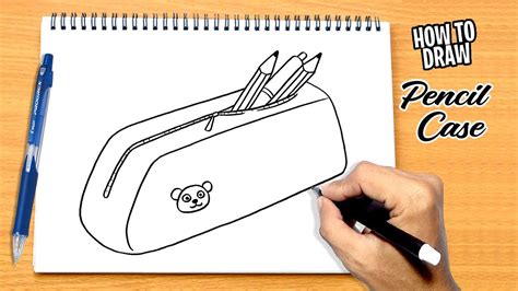 How To Draw Pencil Case Youtube