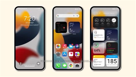 Ios 15 Extended Miui Theme With Complete Ios Style And Features