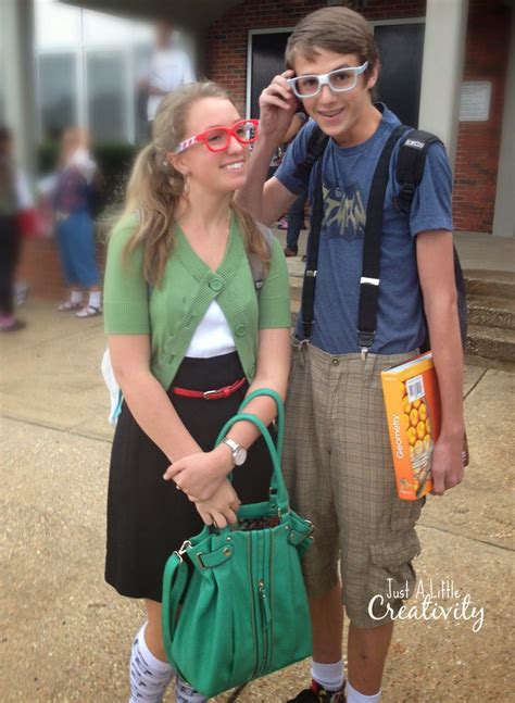 Nerd Day Costume Ideas For Homecoming Week Nerd Outfits Homecoming Fashion Girl Nerd Costume