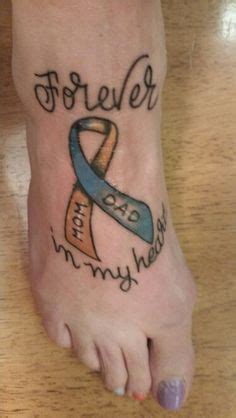 Ribbon heart  Memorial tattoo idea's  Pinterest  Dads, Tattoo and