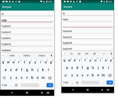 Edittext In Listview Focusable Edittext Inside Listview In Android