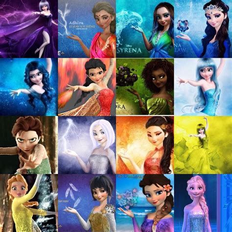 Elsa With Different Powers And As A Ravenclaw In The One On The Top