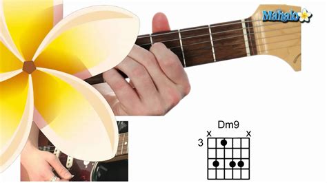 How To Play A D Minor Nine Dm9 Chord On Guitar Youtube