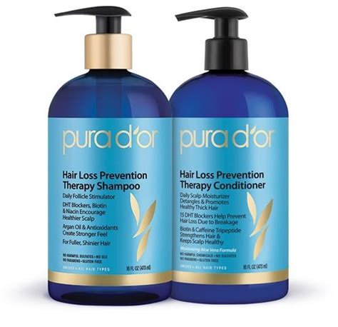 Pura Dor Hair Loss Prevention Therapy Shampoo And Conditioner