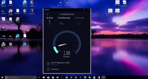 The app is easy to use. Ookla's new Speedtest app released for Windows 10