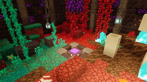 Mcpebedrock Find The Button Nether Update Puzzle Maps Mcbedrock Forum