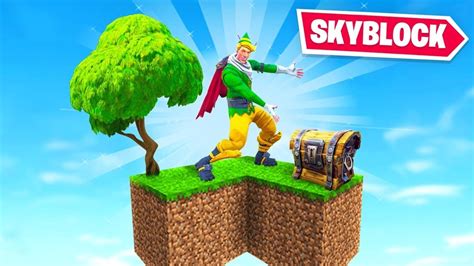 Welcome To Fortnite Skyblock Youtube