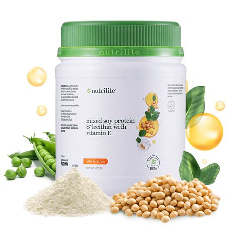 Nutrilite Mixed Soy Protein And Lecithin With Vitamin E Vitamins And Supplements Amway Malaysia