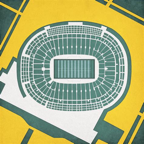 Lambeau Field Layout