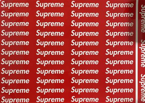Supreme Box Logo Stickers Rsupreme
