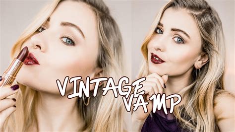 Vintage Vamp Look By Charlotte Tilbury Make Up Tutorial Heller