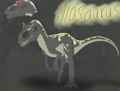 Jurassic World Fallen Kingdom Allosaurus By Theandreaxd On Deviantart Jurassic World