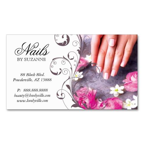 Purchase a gift certificate in our salon the best part about our nail salon gift certificate is that this service is available around the clock. 1938 best images about Nail Technician Business Cards on ...