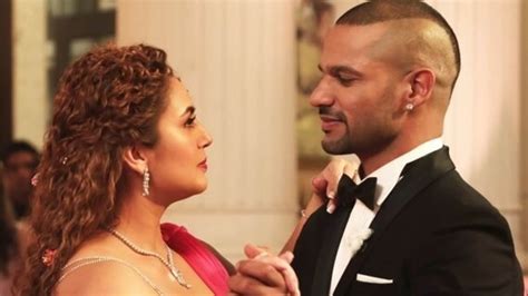 Shikhar Dhawan Dances Hand In Hand With Huma Qureshi In His Debut Film