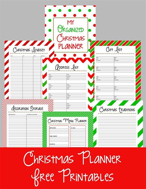 Christmas Planner Free Printables Christmas Planner Free Christmas