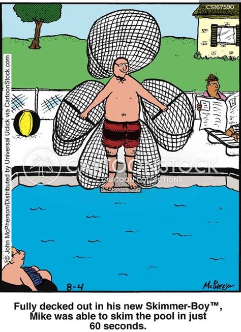 Pool Cleaner Cartoons And Comics Funny Pictures From Cartoonstock
