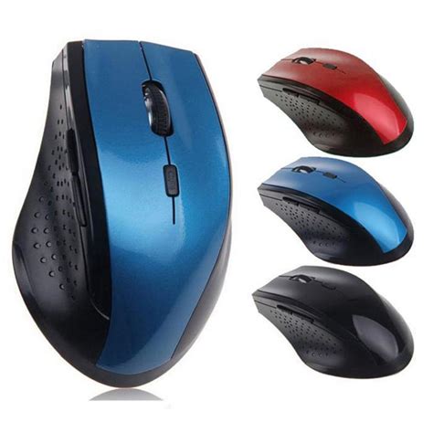 2021 Cool Gaming 1600dpi Wireless Mouse Ergonomic Optical Mice For Dell