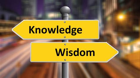 Knowledge And Wisdom Whats The Difference