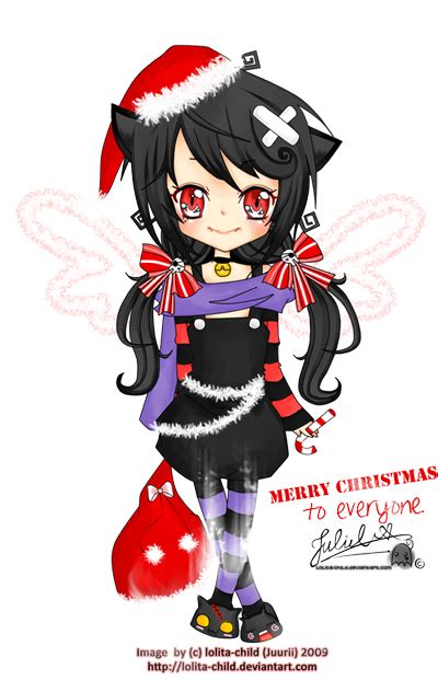 Oc Merry Christmas By Lolita Child On Deviantart