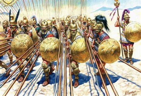 End Of Greek And Macedonian Phalanx Imperium Romanum